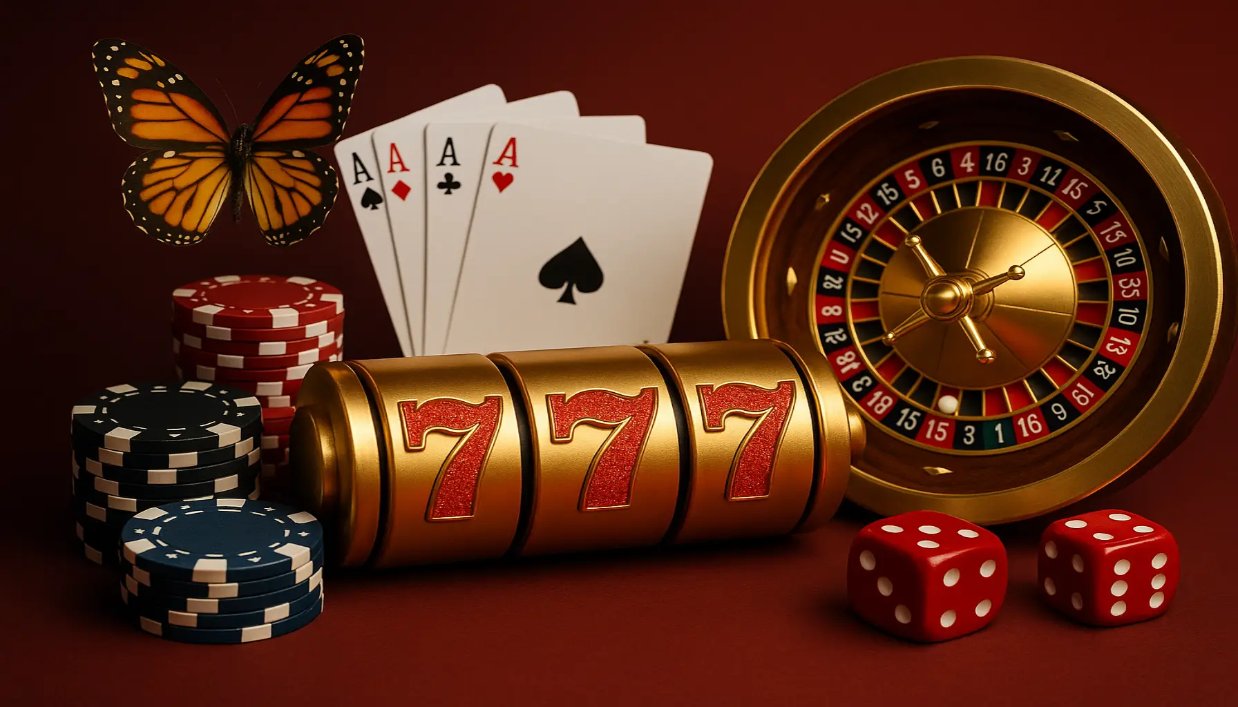 Jogos de cassino online inovadores e emocionantes na BORBOLETASPG.COM